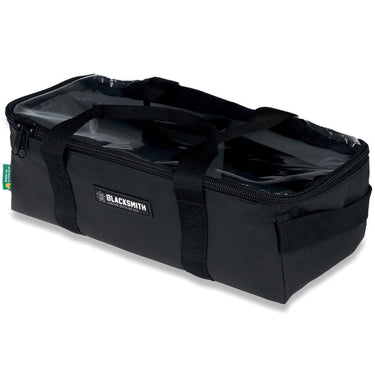 Blacksmith Camping Supplies 4WD Bag Black/Grey Australian Made Clear Top Small Drawer Bag