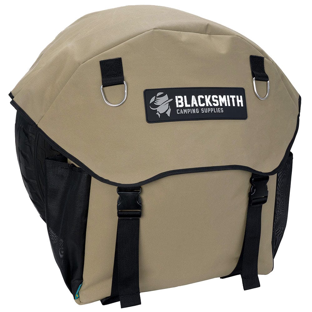 Blacksmith Camping Supplies 4WD Bag Sand/Black Australian Made 4WD Wheel Bag