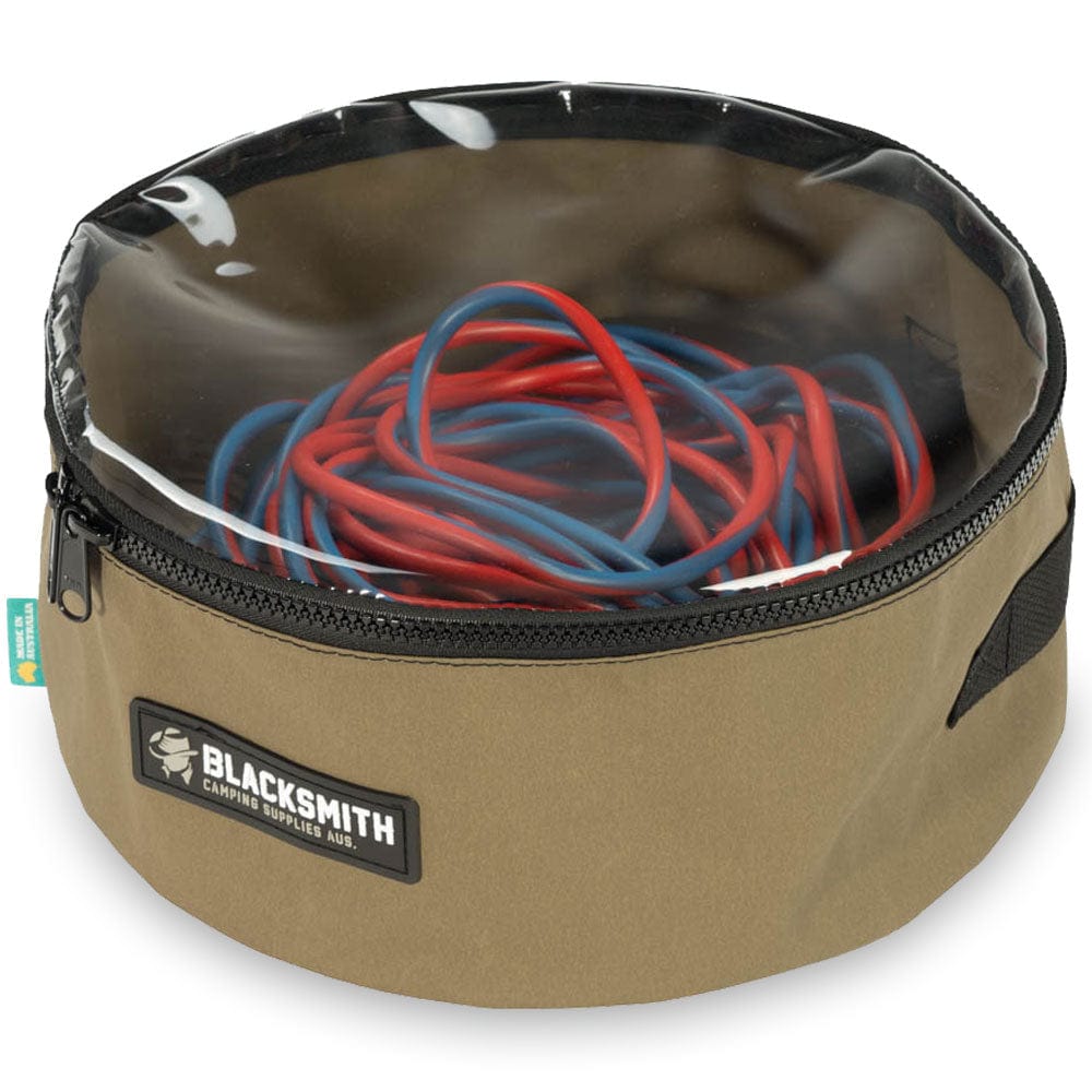 Blacksmith Camping Supplies 4WD Bag Australian Made Canvas Power Cord Bag