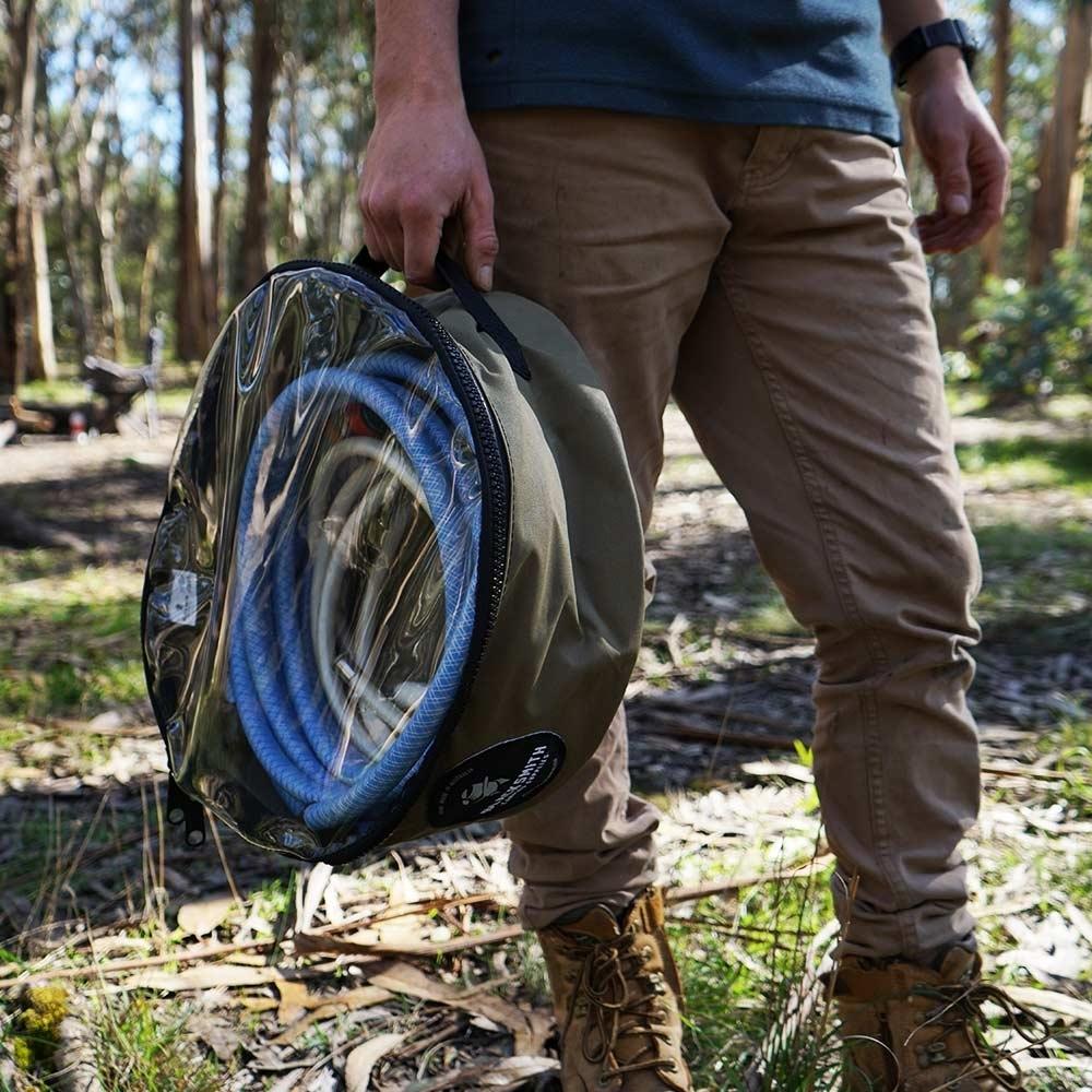 Blacksmith Camping Supplies 4WD Bag Australian Made Canvas Water Hose Bag