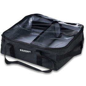 Blacksmith Camping Supplies 4WD Bag Black/Grey Australian Made Clear Top Large Drawer Bag