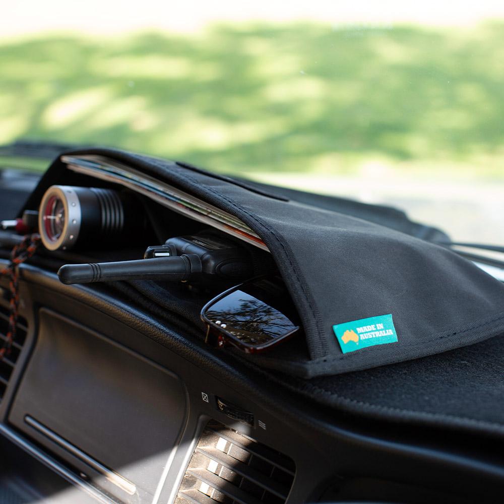 Blacksmith Camping Supplies 4WD Bag Black Australian Made Dash Organiser