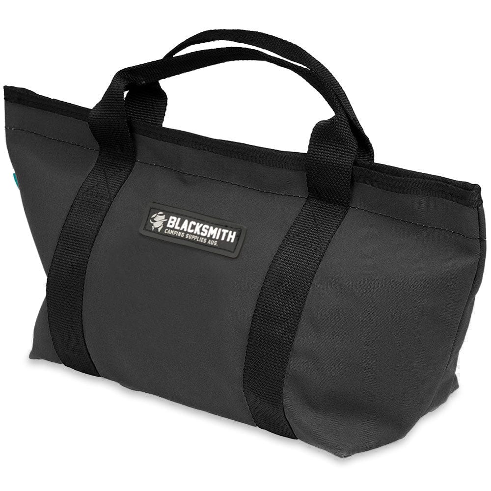 Blacksmith Camping Supplies Peg &amp; Tool Bag Black Australian Made Peg &amp; Tool Bag