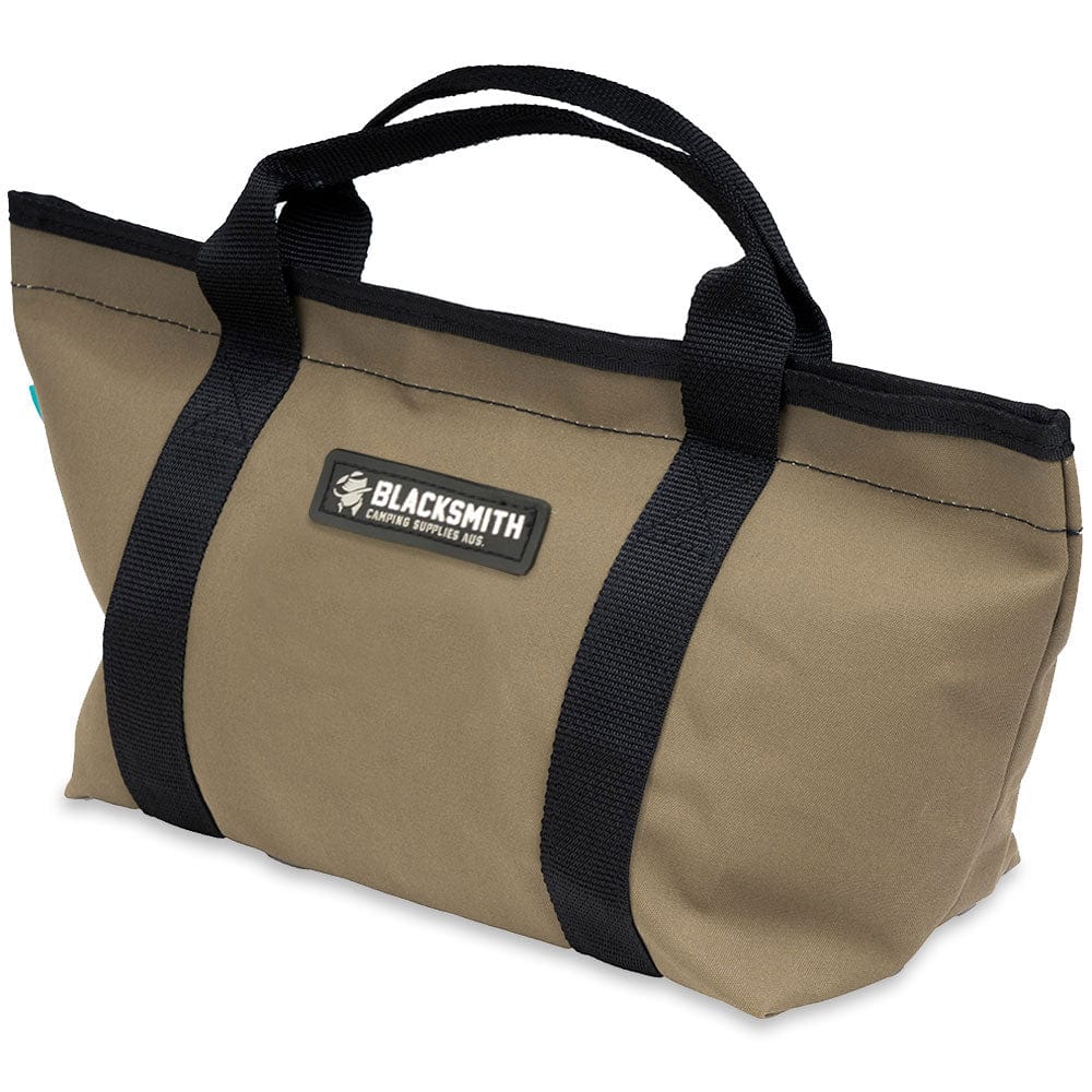 Blacksmith Camping Supplies Peg &amp; Tool Bag Khaki Australian Made Peg &amp; Tool Bag
